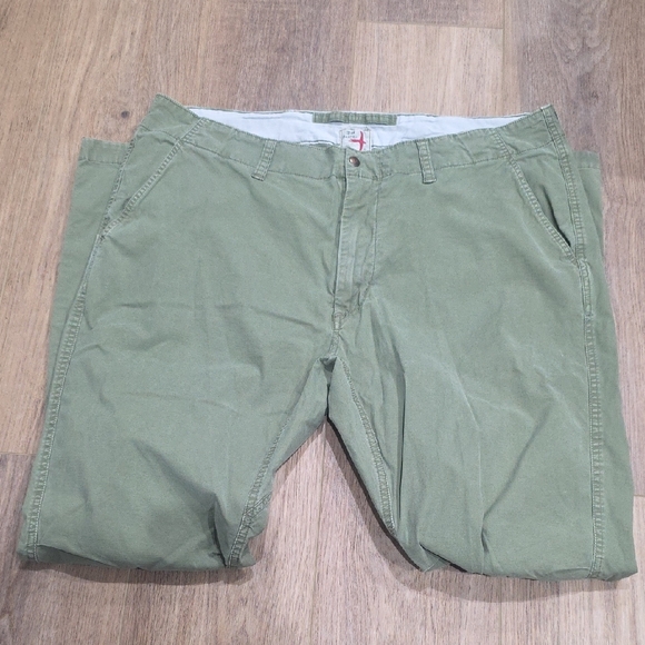 Relwen Men's Size 38 Flyweight Military Green Men's Chino Pants - Picture 1 of 4